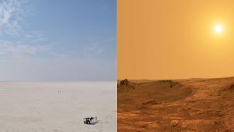 Kachchh, Gujarat and Mars