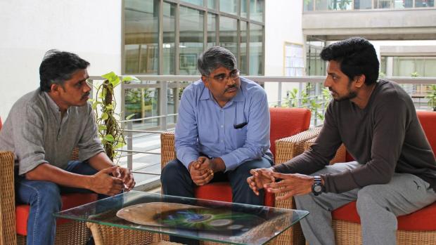 From left to right: Praveen Vemula, Dasaradhi Palakodeti and Sasidharan Vidyanand From left to right: Praveen Vemula, Dasaradhi Palakodeti and Sasidharan Vidyanand