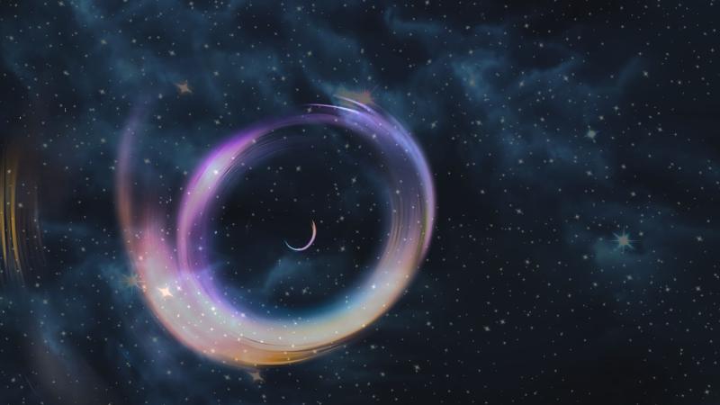 Graphical representation of a Black hole Graphical representation of a Black hole