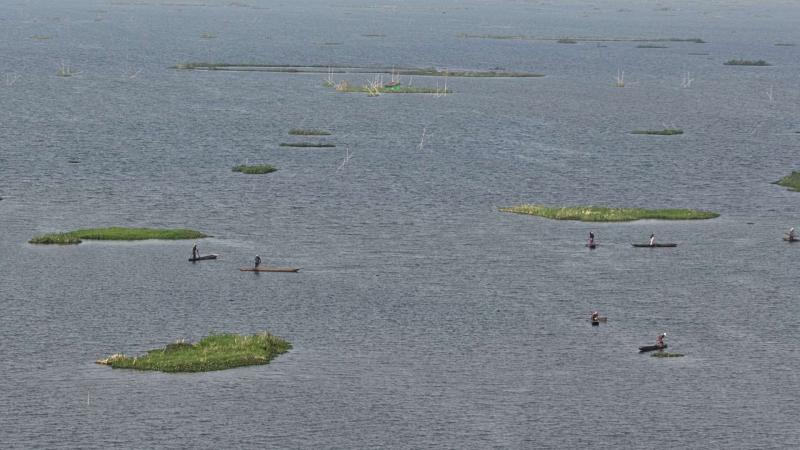 Phumdis at Loktak Lake, Manipur. Credit: Dennis C J Phumdis at Loktak Lake, Manipur, India