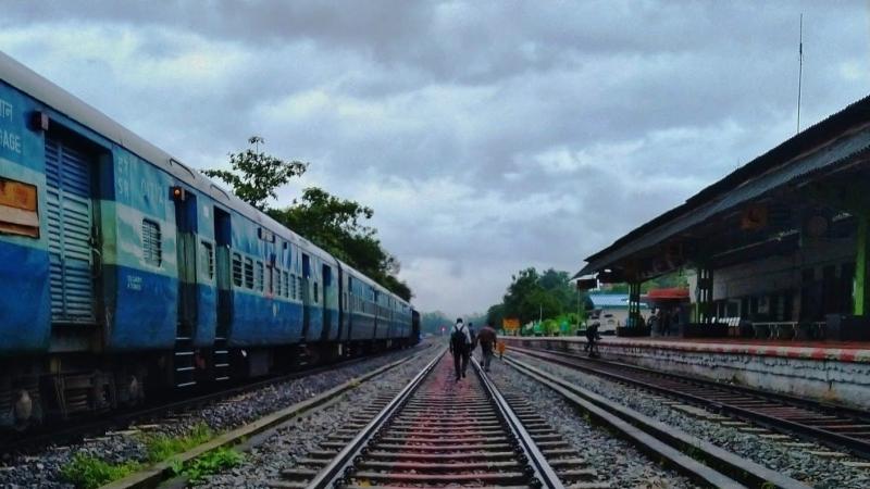 Optimising Indian Railways. Source: Pixabay Railway tracks in India, with one track occupied