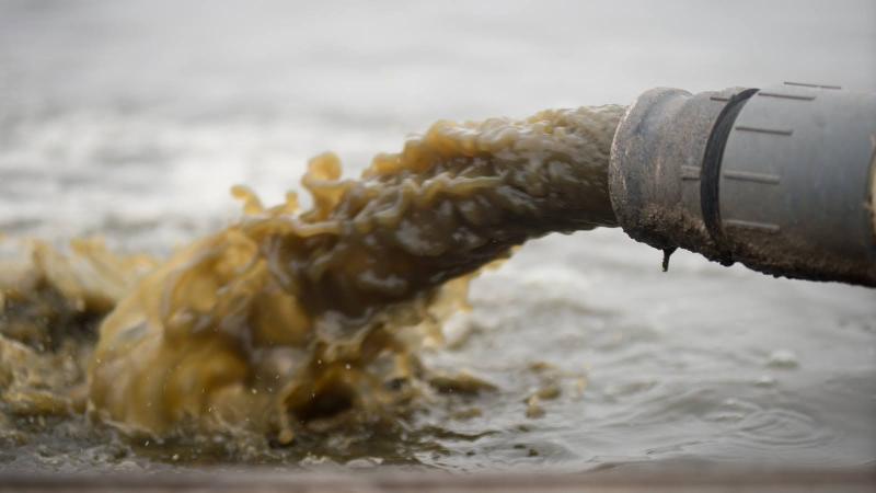 Representative image from Rawpexel Representative image of flowing wasterwater from Rawpexel