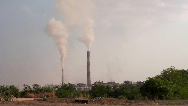 A thermal power plant in Madhya Pradesh. Photo Credit: Sudhira HS A thermal power plant in Madhya Pradesh.