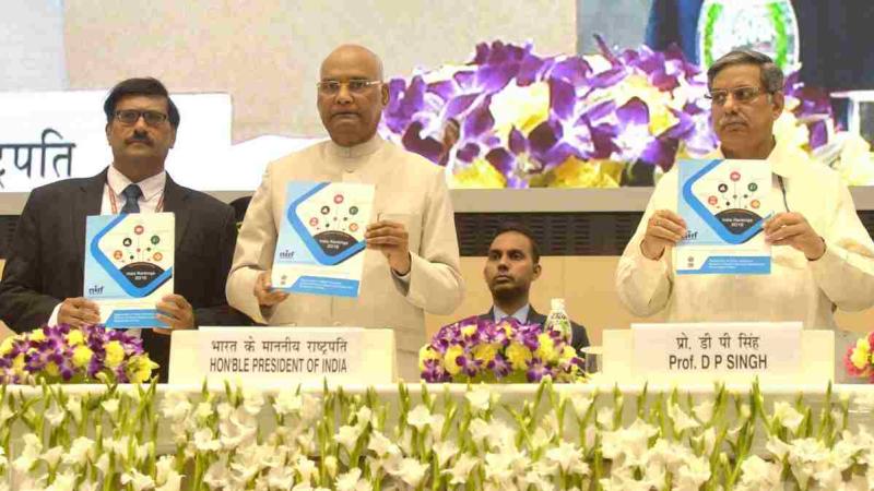 Photo Credit: Rashtrapati Bhavan IIT Madras tops NIRF Rankings 2019