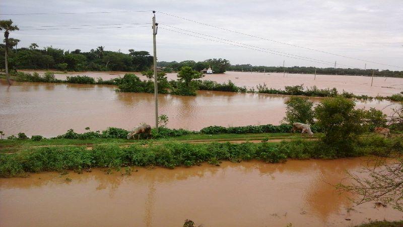 Photo by Deepak Das Finding flood risks at the village-level to facilitate decision-making