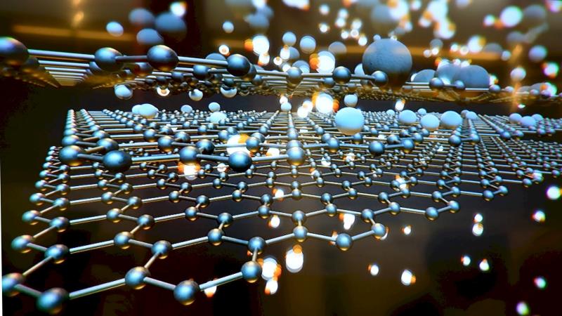 A representational image of Graphene in 2D Healing graphene: Scientists at IISc devise a way to reverse defects in graphene