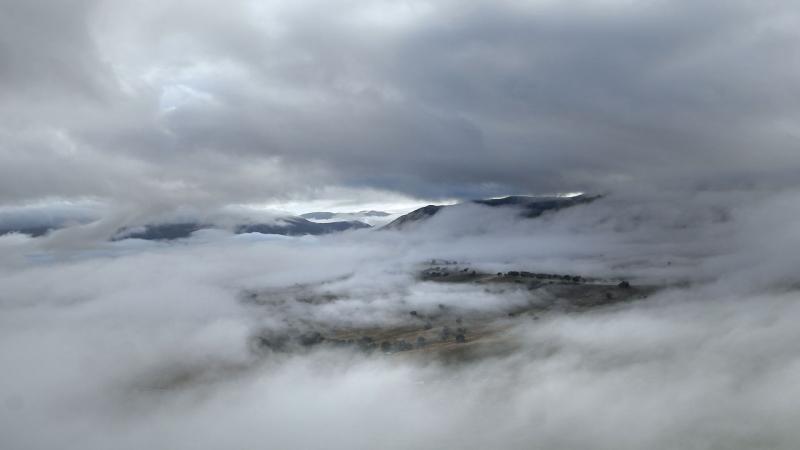 Mists and clouds are aerosols. Credits - fir0002 , under wikimedia commons liceense GDFL 1.2