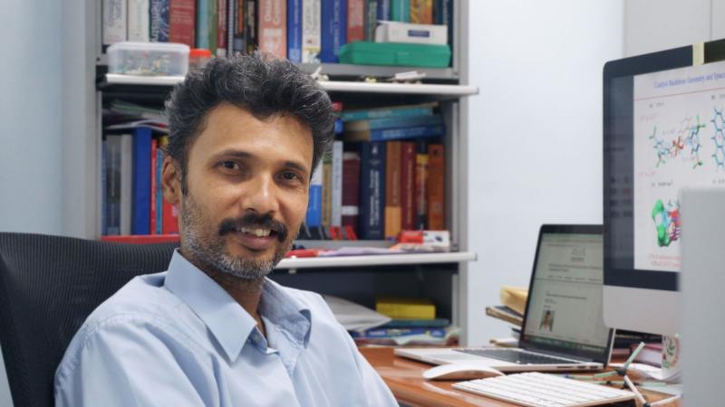 Image Credits - IIT Bombay Prof R B Sunoj from IIT Bombay awarded the Shanti Swarup Bhatnagar Prize 2019 for his research on organic chemical reactions
