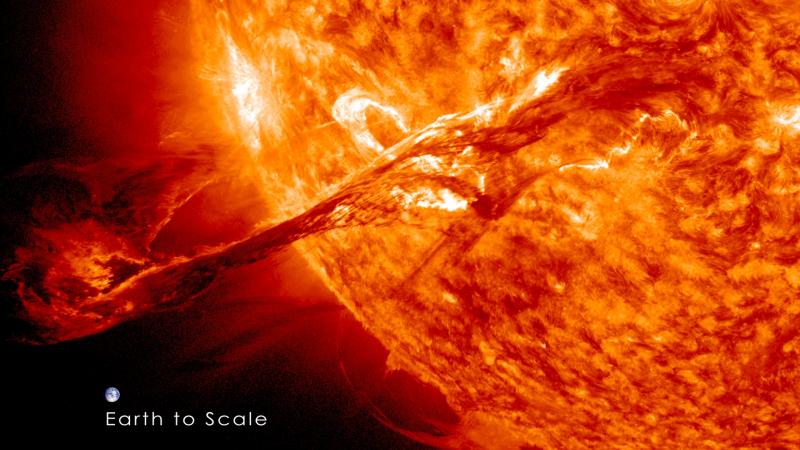 A coronal mass ejection that occurred on 31st August 2012 is known to have caused auroras on the night of 3rd September on Earth - Image Credits - NASA Goddard Space Flight Cente - CC-BY-SA-2.0 Wikimedia Commons Here’s what scientists aim to gain from Aditya-L1, India’s first mission to the Sun