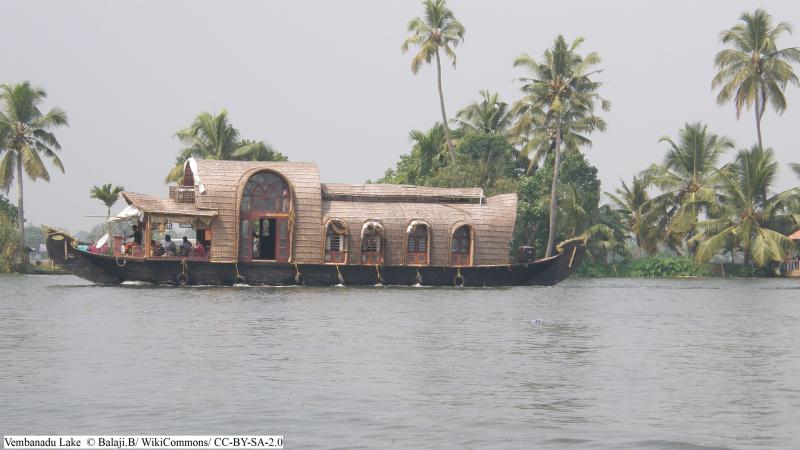 Vembanadu Lake © Balaji.B/ WikiCommons/ CC-BY-SA-2.0