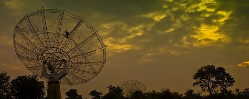 Sunrise at GMRT