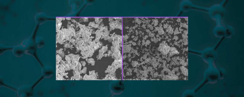 SEM micrograph of the Cu-ZN nanocomposite