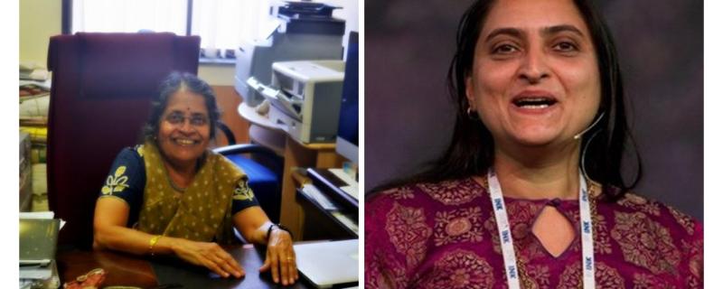Two Bengaluru scientists shine on the list of 2019 Padma awardees - Prof Rohini Godbole from IISc and Prof. Sharada Srinivasan from NIAS